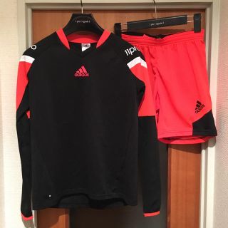 アディダス(adidas)の❤️美品❗️adidas プラクティスセットアップ160❤️スニーカー(ウェア)