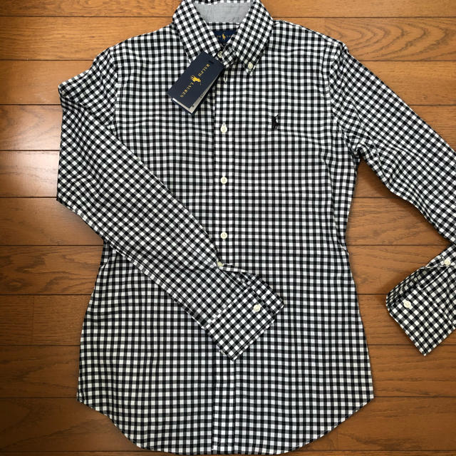 Ralph Lauren - ラルフローレン ギンガムチェックシャツの通販 Ralph Lauren - ラルフローレン ギンガムチェックシャツの通販