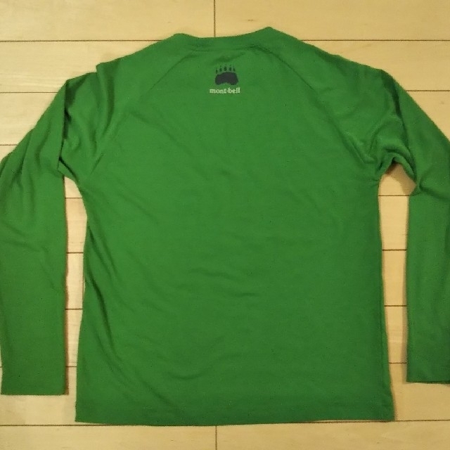 mont bell(モンベル)のmont-bell キッズ 速乾性の長袖Tシャツ  150 スポーツ/アウトドアのランニング(ウェア)の商品写真