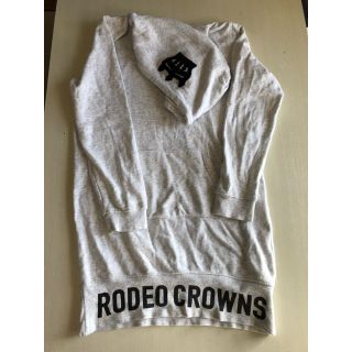 ロデオクラウンズワイドボウル(RODEO CROWNS WIDE BOWL)の【値下げ】RODEO CROMNS BOWL パーカー　ワンピース(パーカー)