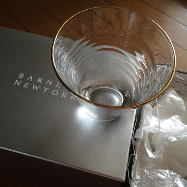 BARNEYS NEW YORK(バーニーズニューヨーク)のBARNEYS NEWYORKペアグラス インテリア/住まい/日用品のキッチン/食器(グラス/カップ)の商品写真