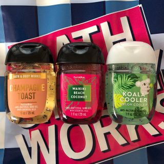 バスアンドボディーワークス(Bath & Body Works)の新品未使用　ハンドジェル　3個セット　Bath＆BodyWorks バス＆ボディ(その他)