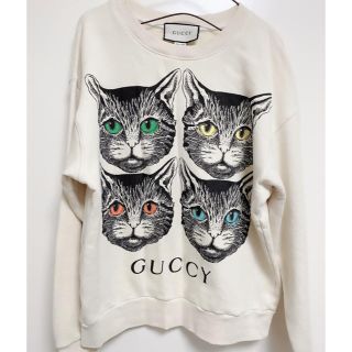 【入手困難】GUCCI GUCCYミスティックキャットトレーナー