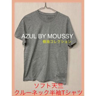 アズールバイマウジー(AZUL by moussy)のAZUL BY MOUSSY  ソフト天竺クルーネック半袖T(Tシャツ/カットソー(半袖/袖なし))