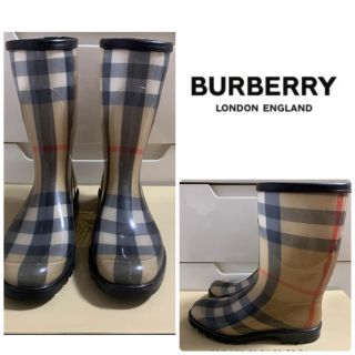 バーバリー(BURBERRY)のバーバリー バーバリーチェック　レインブーツ(レインブーツ/長靴)