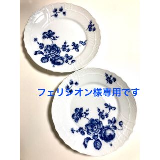 リチャードジノリ(Richard Ginori)の【新品未使用品】リチャードジノリ  ローズブルー　プレート2枚(食器)