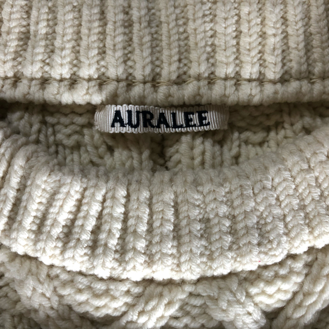 AURALEE アラン ニットベスト オーラリー HYKE 19AW