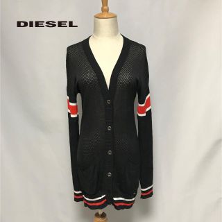 ディーゼル(DIESEL)のディーゼル　DIESEL カーディガン　カットソー　ゲームシャツ　ワンピース(カーディガン)