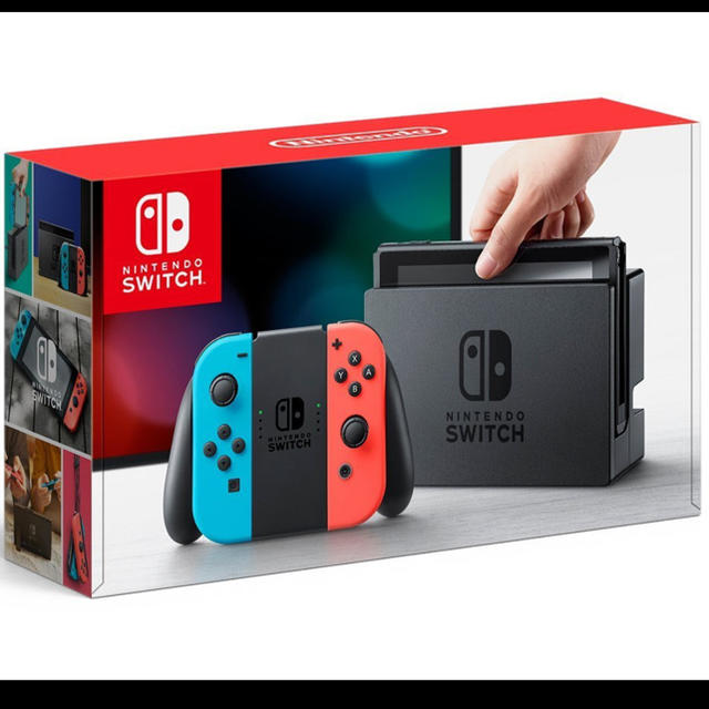 Nintendo Switch ネオンブルー&レッド　任天堂スイッチ新品未使用品家庭用ゲーム機本体