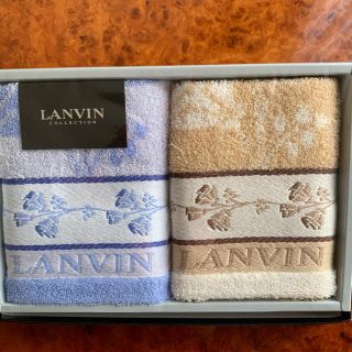 ランバン(LANVIN)のランバン　バンドタオル　ブランドタオル(タオル/バス用品)