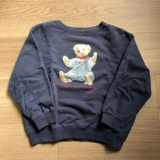 ポロラルフローレン(POLO RALPH LAUREN)のポロベア　polo bear ラルフローレン   スウェット　キッズ 110 (Tシャツ/カットソー)