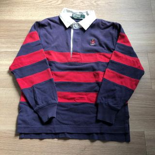 ポロラルフローレン(POLO RALPH LAUREN)のポロベア　polo bear ラルフローレン   ラガーシャツ　キッズ 120(Tシャツ/カットソー)