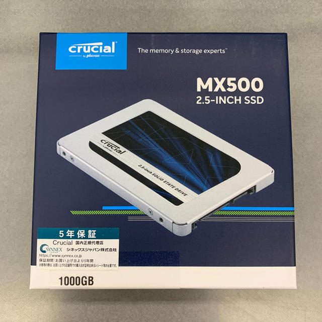 Crucial SSD  MX500 1.0TB CT1000MX500SSD1