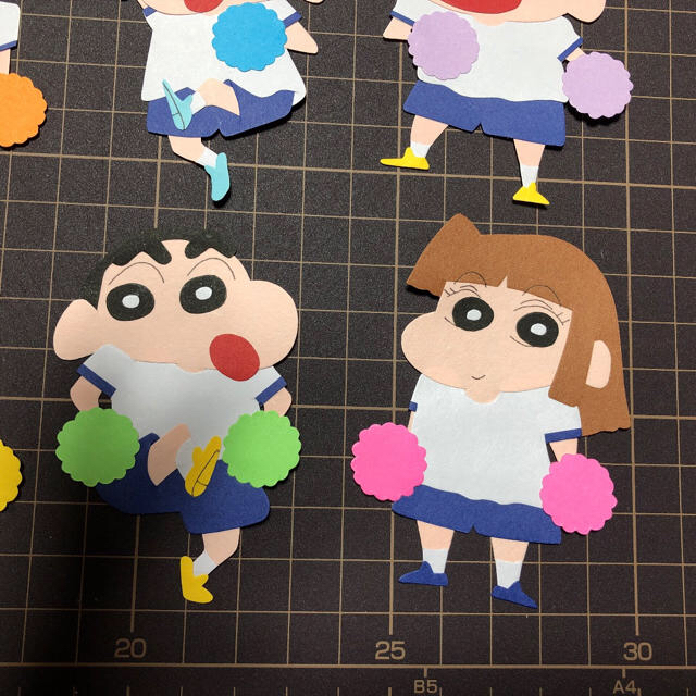 ゆき様 専用ページ ラミネート加工 クレヨンしんちゃん 運動会