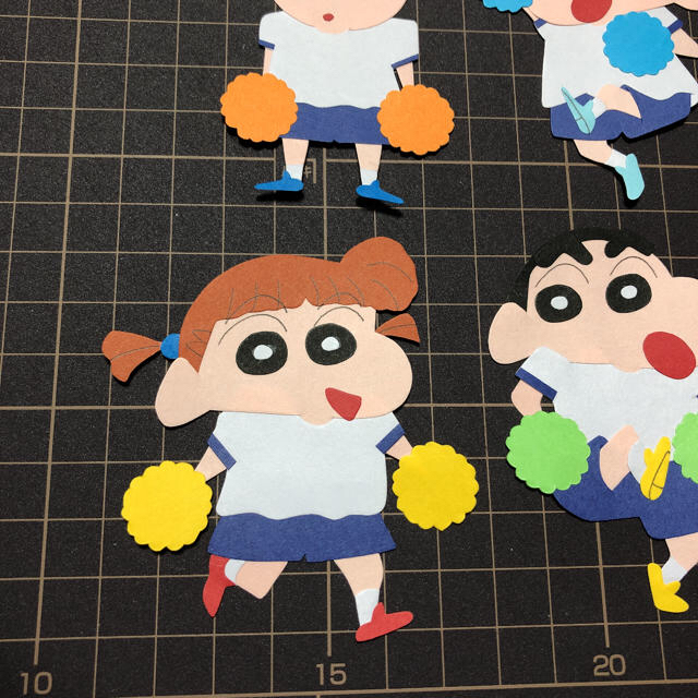 ゆき様 専用ページ ラミネート加工 クレヨンしんちゃん 運動会