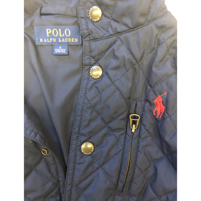 Ralph Lauren(ラルフローレン)のラルフローレン　キッズ　ジャンパー　ジャケット　ネイビー　120㎝ キッズ/ベビー/マタニティのキッズ服男の子用(90cm~)(ジャケット/上着)の商品写真