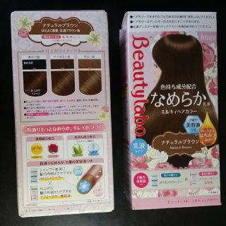 ビューティラボ ヘアカラー ナチュラルブラウン(40g+80mL+8mL(カラーリング剤)