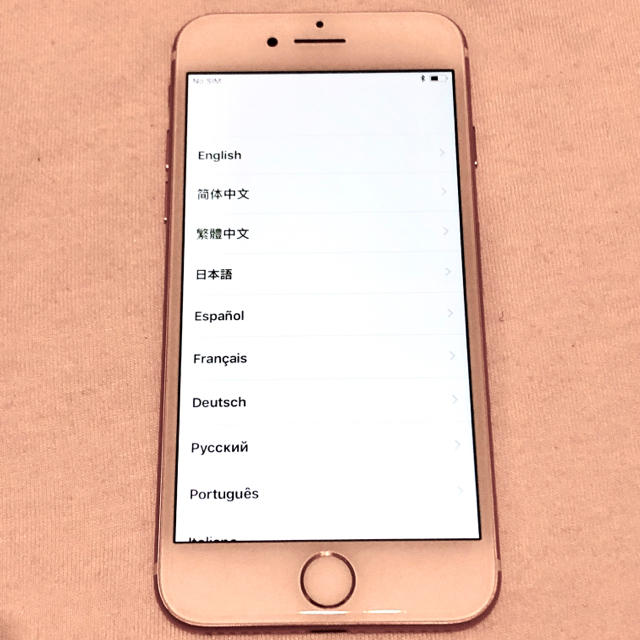 スマートフォン本体iPhone7 32GB ローズゴールド simフリー