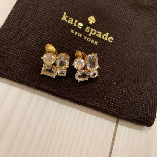 ケイトスペードニューヨーク(kate spade new york)のケイトスペード　イヤリング   ♡(イヤリング)