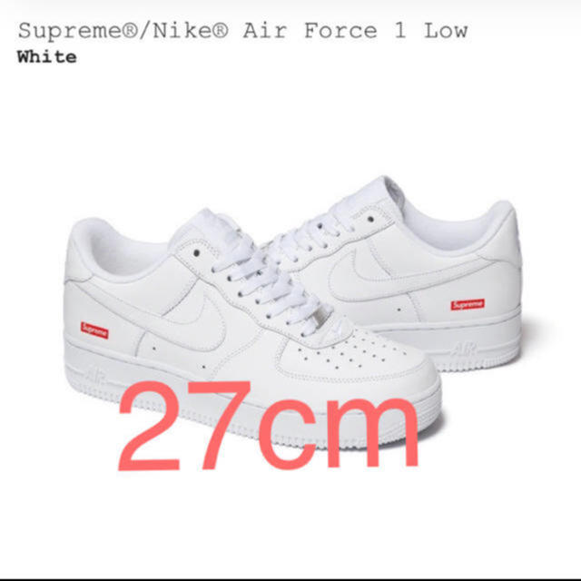 Supreme®/Nike® Air Force 1 Low 27cm