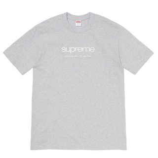 シュプリーム(Supreme)のSupreme Shop Tee 灰S(Tシャツ/カットソー(半袖/袖なし))