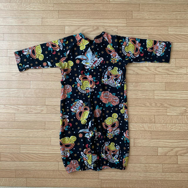 HYSTERIC MINI(ヒステリックミニ)の2wayカバーオール キッズ/ベビー/マタニティのベビー服(~85cm)(カバーオール)の商品写真