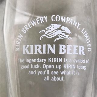 キリン(キリン)のキリンビールノベルティ グラスアンティーク(アルコールグッズ)