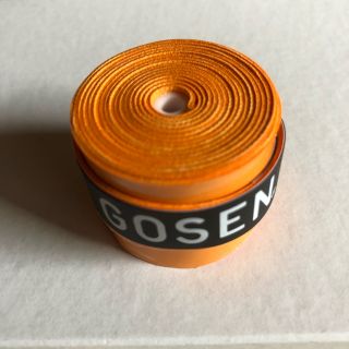 ゴーセン(GOSEN)のGOSENグリップテープ オレンジ1個(テニス)