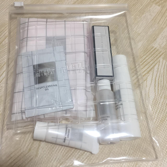 SHISEIDO (資生堂)(シセイドウ)の【新品・未使用】THE GINZAザギンザの化粧品サンプル 最高級 コスメ/美容のキット/セット(サンプル/トライアルキット)の商品写真