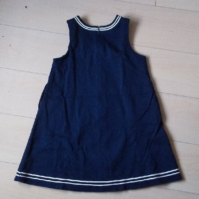 mikihouse(ミキハウス)のミキハウスmikihouse ジャンバースカート 110cm キッズ/ベビー/マタニティのキッズ服女の子用(90cm~)(ワンピース)の商品写真