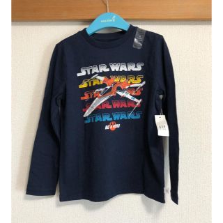 ギャップキッズ(GAP Kids)の新品 ギャップ キッズ 長袖Tシャツ ボーダー 120センチ 6Y S アメコミ(Tシャツ/カットソー)