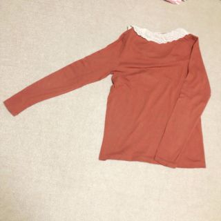 ビーエルユーイー(B.L.U.E.)のB.L.U.E 襟付きロングTシャツ(Tシャツ(長袖/七分))