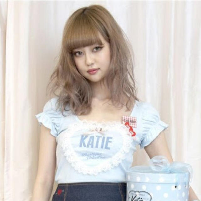 Katie(ケイティー)のKatie♡パフスリーブTシャツ レディースのトップス(Tシャツ(半袖/袖なし))の商品写真