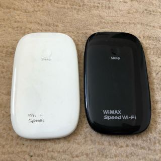 【ジャンク】URoad-Aero WiMAX Wi-Fi モバイルルーター 2台(PC周辺機器)