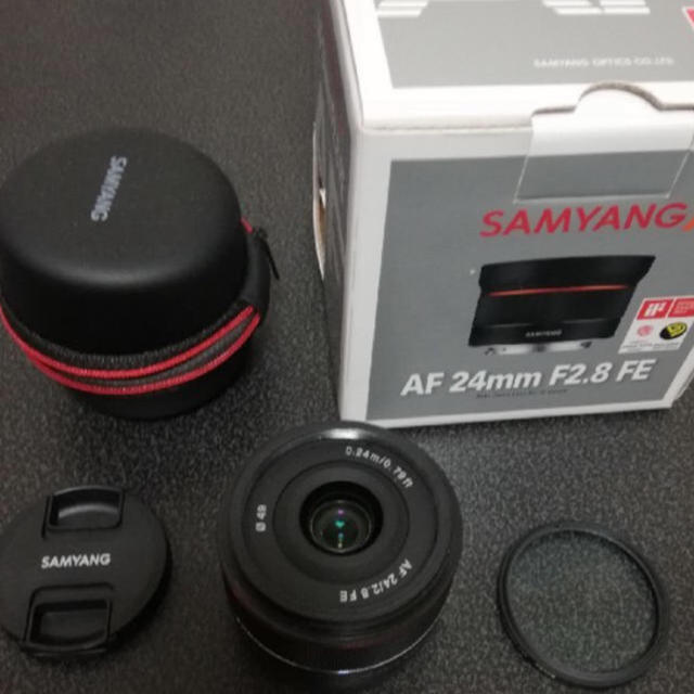 SONY(ソニー)の「早く売りたいので値下げしました！！」samyang24mmf2.8FE スマホ/家電/カメラのカメラ(レンズ(単焦点))の商品写真