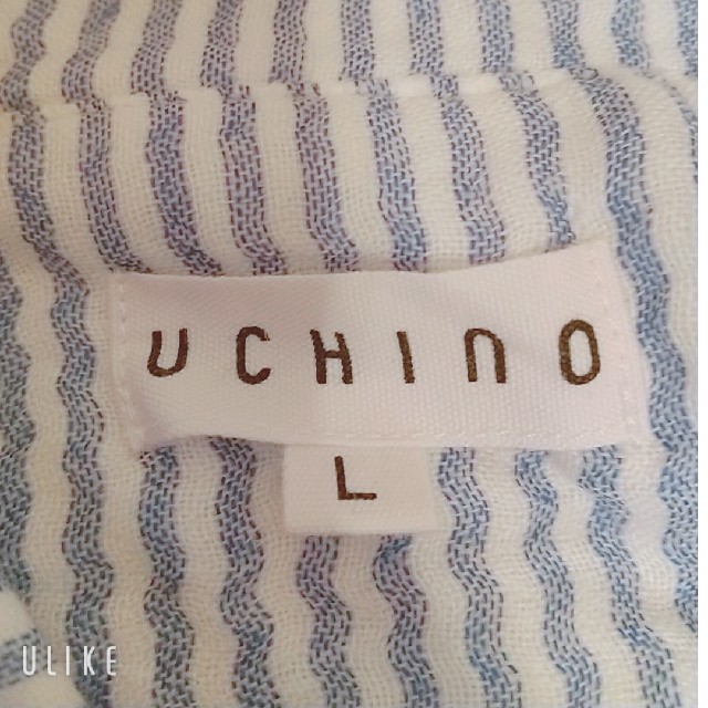 uchino ガーゼパジャマ メンズ Lサイズの通販 by りさ's shop｜ラクマ