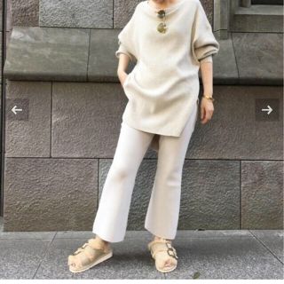 アパルトモンドゥーズィエムクラス(L'Appartement DEUXIEME CLASSE)のan様専用L'Appartement Cropped Knit パンツ(クロップドパンツ)