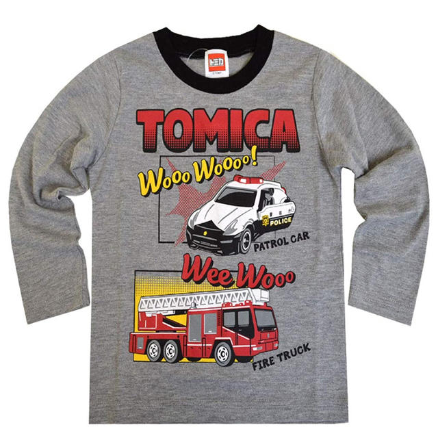 TOMICA トミカ　長袖Tシャツ  95cm キッズ/ベビー/マタニティのキッズ服男の子用(90cm~)(Tシャツ/カットソー)の商品写真