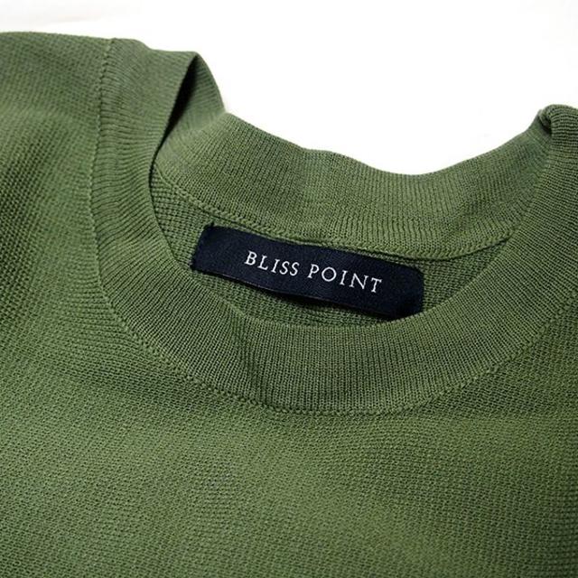 BLISS POINT(ブリスポイント)のBLISS POINT ニット プルオーバー カットソー M セーター 新品 メンズのトップス(ニット/セーター)の商品写真