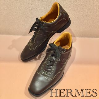 エルメス(Hermes)の未使用 HERMES エルメス スニーカー 靴 レザー サイズ38(スニーカー)
