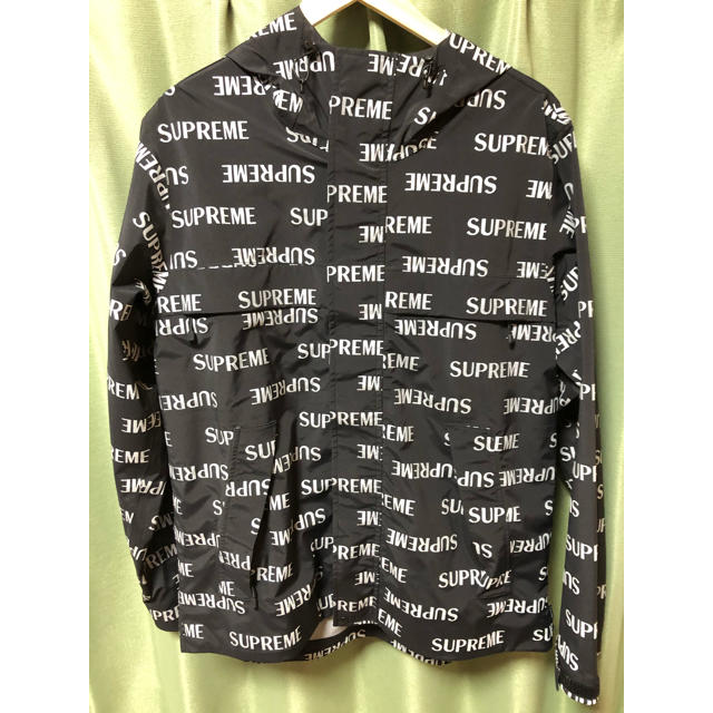 Supreme(シュプリーム)のsupreme Reflective Taped Seam Jacket M メンズのジャケット/アウター(マウンテンパーカー)の商品写真