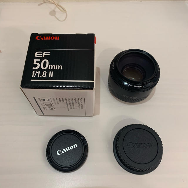 大人気新品 Canon - キャノン ef50mm f1.8Ⅱ 単焦点レンズ レンズ(単焦点) 大人気新品 Canon - キャノン ef50mm f1.8Ⅱ 単焦点レンズ レンズ(単焦点)