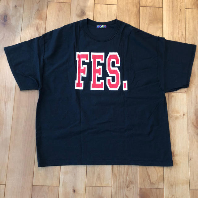 is-ness(イズネス)のis-ness イズネス FES TEE  ブラック メンズのトップス(Tシャツ/カットソー(半袖/袖なし))の商品写真