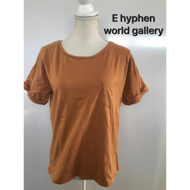 E hyphen world gallery(イーハイフンワールドギャラリー)のE hyphen world gallery カットソー レディースのトップス(カットソー(半袖/袖なし))の商品写真