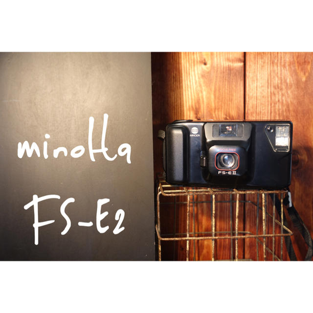 KONICA MINOLTA(コニカミノルタ)の完動品✴︎minolta FS-E2✴︎フィルムカメラ✴︎コンパクト スマホ/家電/カメラのカメラ(フィルムカメラ)の商品写真