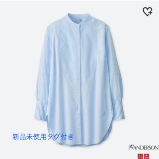 ユニクロ(UNIQLO)のJWアンダーソン　ユニクロ　タキシードロングシャツ(シャツ/ブラウス(長袖/七分))