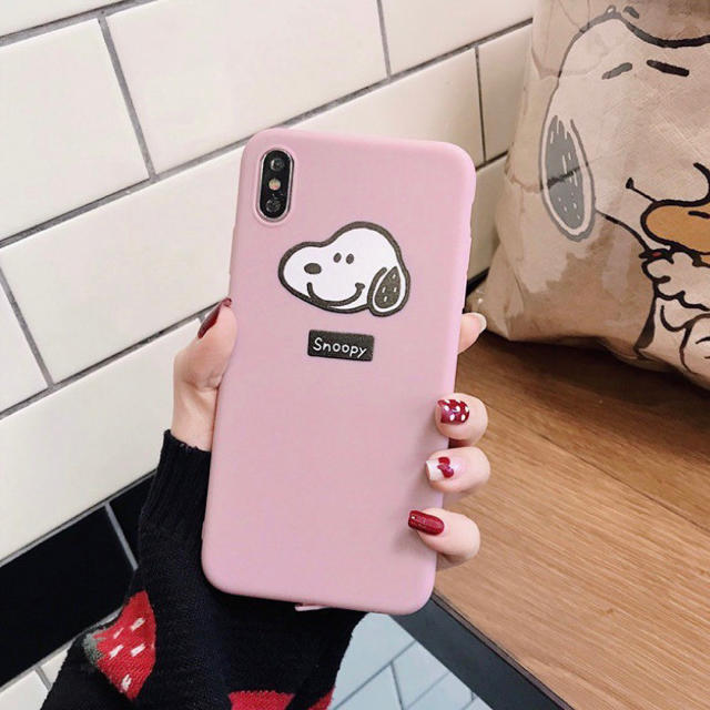 大人気❤iPhoneXR ケース スヌーピー  シリコン スマホ/家電/カメラのスマホアクセサリー(iPhoneケース)の商品写真