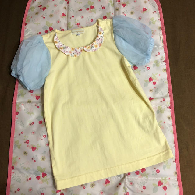 ☆flower様専用です☆  パンパンチュチュ  トップス  120 キッズ/ベビー/マタニティのキッズ服女の子用(90cm~)(Tシャツ/カットソー)の商品写真