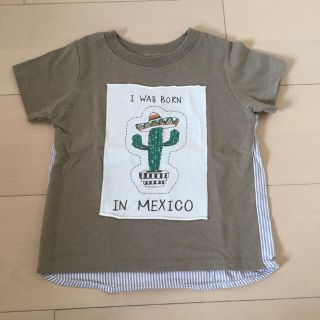 ニシマツヤ(西松屋)の韓国服風 サボテン Tシャツ 90(Tシャツ/カットソー)