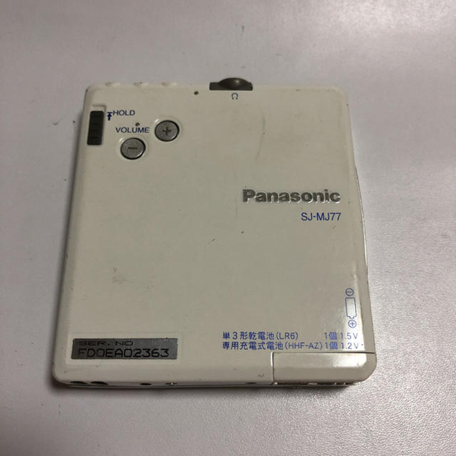 Panasonic - Panasonic MD PLAYER SJ-MJ77の通販 by 昭和's shop｜パナソニックならラクマ